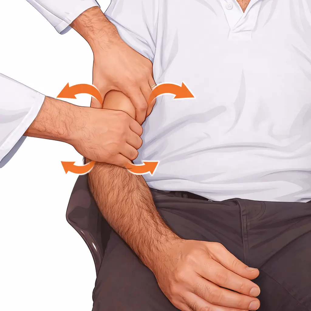 Ruland Biceps Squeeze Test Orthopedic Special Test